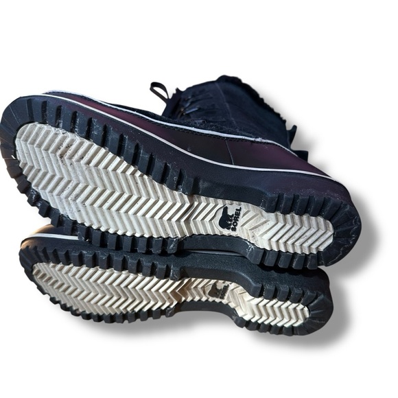 Sorel Tripoli High II Black Suede Winter Waterproof Boots NL2093-010 Sz 10.5 - Picture 8 of 10